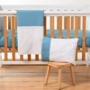 abo Σετ Βρεφικά Σεντόνια Κούνιας Βαμβακερά sky blue 70x140εκ. 3τμχ abo Σετ Βρεφικά Σεντόνια Κούνιας Βαμβακερά sky blue 70x140εκ. 3τμχ