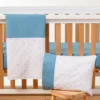 abo Σετ Βρεφικά Σεντόνια Κούνιας Βαμβακερά sky blue 70x140εκ. 3τμχ abo Σετ Βρεφικά Σεντόνια Κούνιας Βαμβακερά sky blue 70x140εκ. 3τμχ
