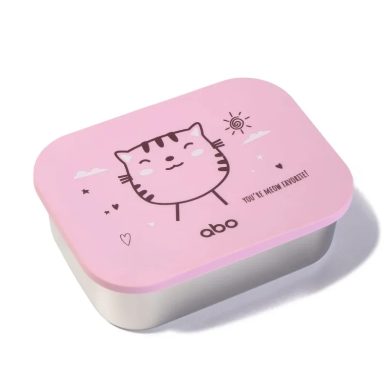 abo Ανοξείδωτο Φαγητοδοχείο Με Χώρισμα 1200ml you’re meow favorite