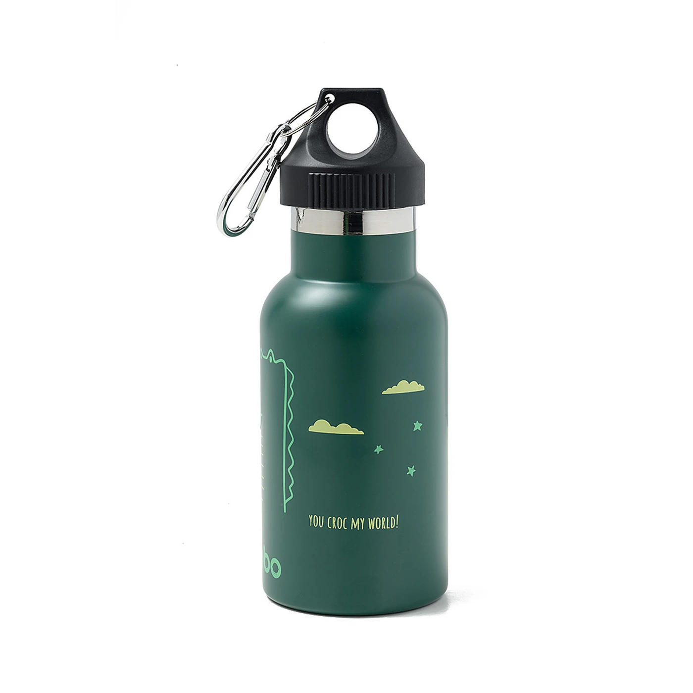 Abo Παγούρι θερμός 350 ml με έξτρα πώμα abottle YOU CROC MY WORLD 2