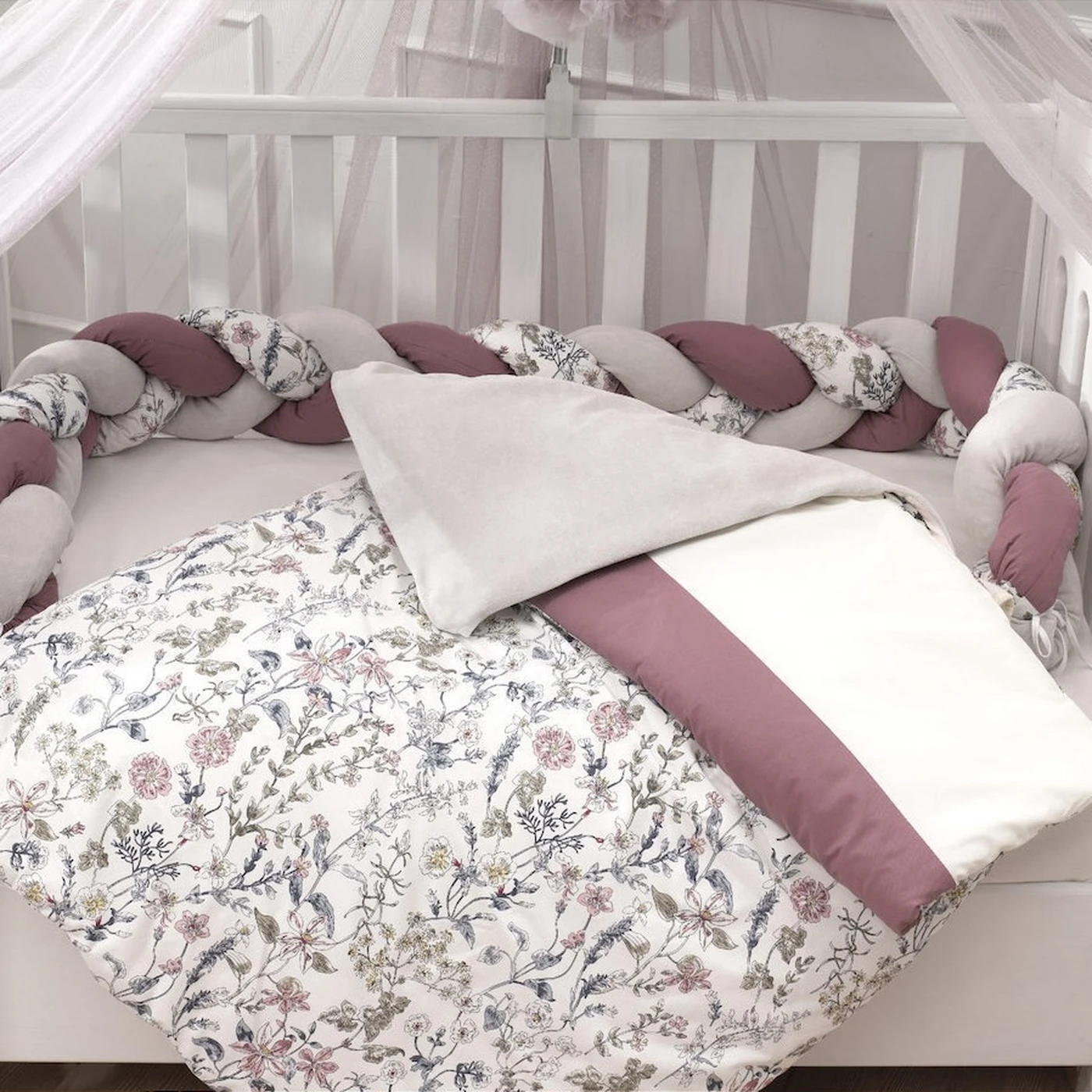 Abo Σετ προίκας 3τμχ 70*140 Flower Garden 2