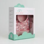 Baby Cloud Σετ Φαγητού Pink Rainbow 4 Τμχ 3
