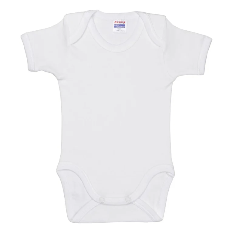 bunny bebe Βρεφικό Κορμάκι με κοντό μανίκι Λευκό 2 (Αντιγραφή)