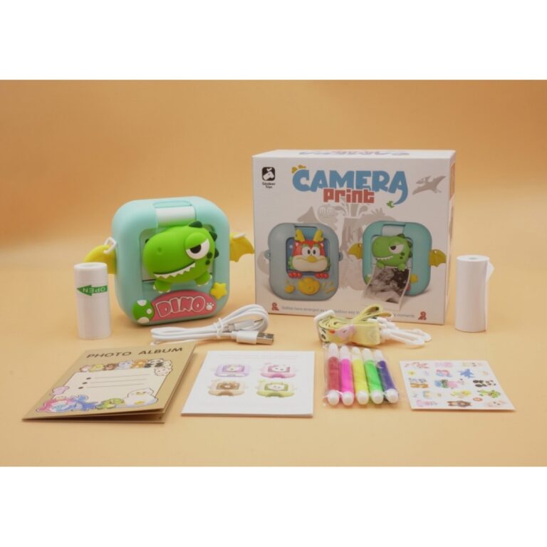 dinosaur printing camera