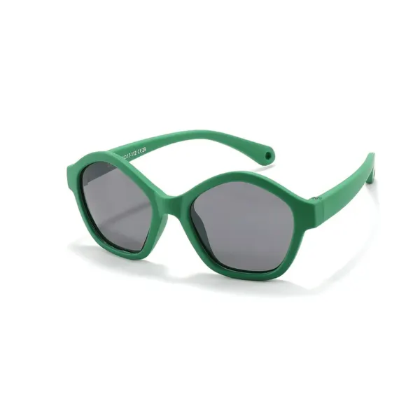 baby cloud Βρεφικά Γυαλιά Ηλίου baby polygon green uv400 12 μηνών – 3 ετών (11.5 x 11.2 εκ.)