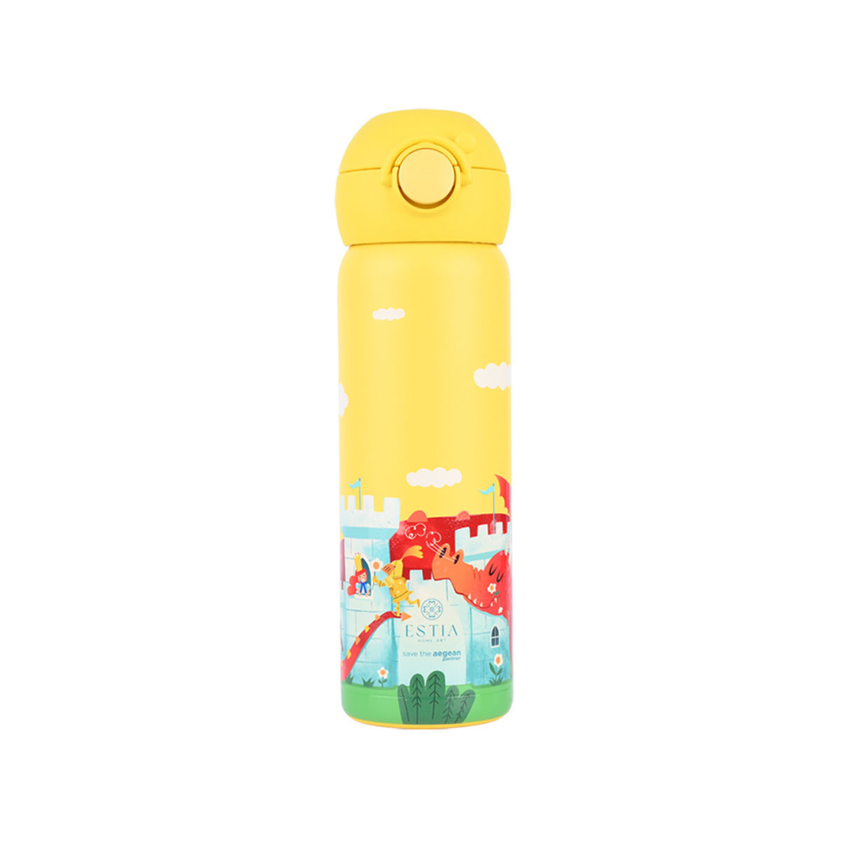 estia wonder bottle save the aegean Παιδικό Παγούρι Θερμός dragon Ανοξείδωτο με Καλαμάκι non spill fortress dragon 500ml estia wonder bottle save the aegean Παιδικό Παγούρι Θερμός dragon Ανοξείδωτο με Καλαμάκι non spill fortress dragon 500ml