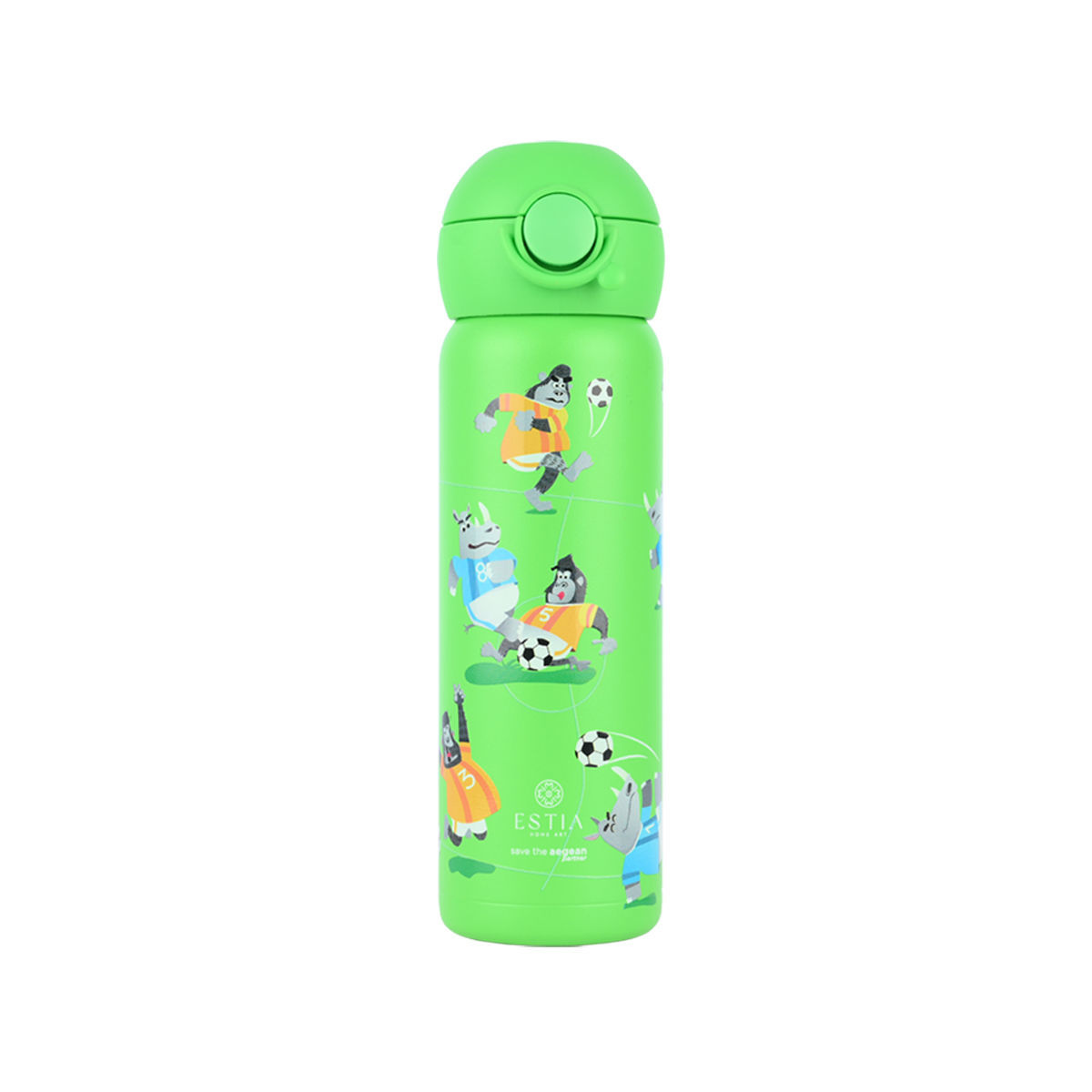 estia wonder bottle save the aegean Παιδικό Παγούρι Θερμός Ποδόσφαιρο Ανοξείδωτο με Καλαμάκι non spill jungle kick 500ml estia wonder bottle save the aegean Παιδικό Παγούρι Θερμός Ποδόσφαιρο Ανοξείδωτο με Καλαμάκι non spill jungle kick 500ml