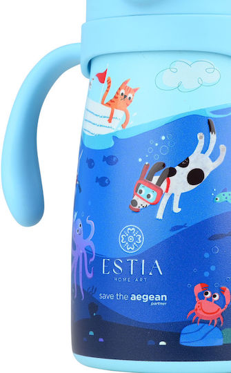 estia bubble bottle save the aegean Παιδικό Παγούρι Θερμός Ανοξείδωτο με pop up Καπάκι non spill ocean play 300ml estia bubble bottle save the aegean Παιδικό Παγούρι Θερμός Ανοξείδωτο με pop up Καπάκι non spill ocean play 300ml
