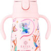 estia bubble bottle save the aegean Παιδικό Παγούρι Θερμός Ανοξείδωτο με pop up Καπάκι non spill love ascend 300ml