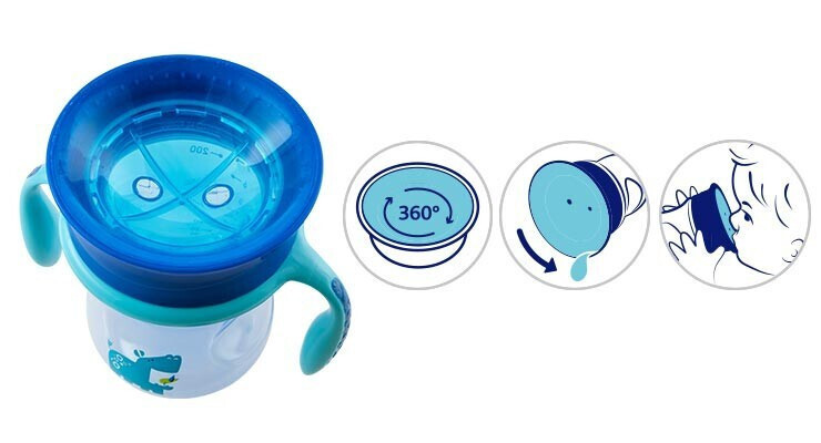 chicco Ποτηράκι perfect Μπλε Για 12+ Μηνών