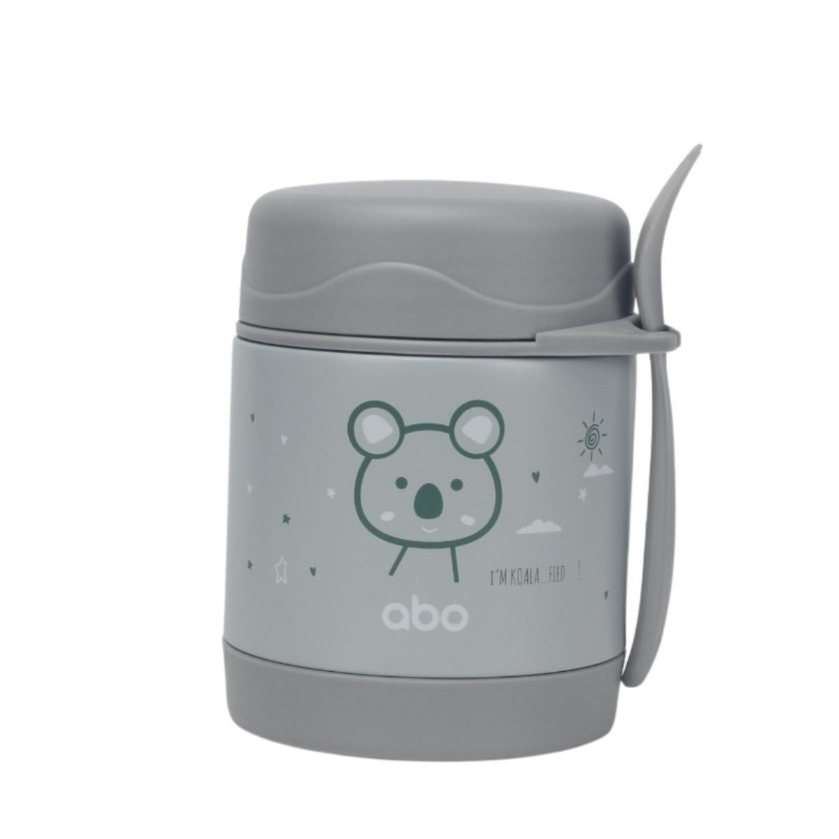 abo Βρεφικό Θερμός Φαγητού Ανοξείδωτο 300ml i am koalafied