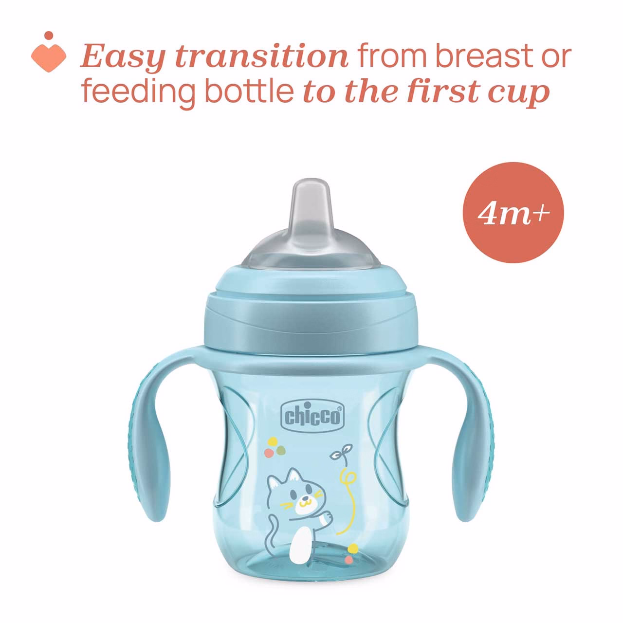 chicco Κύπελλο transition natural bεραμάν Για 4+ Μηνών