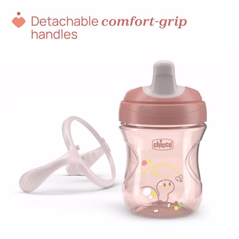 chicco Κύπελλο transition natural Ροζ Για 4+ Μηνών (Αντιγραφή)