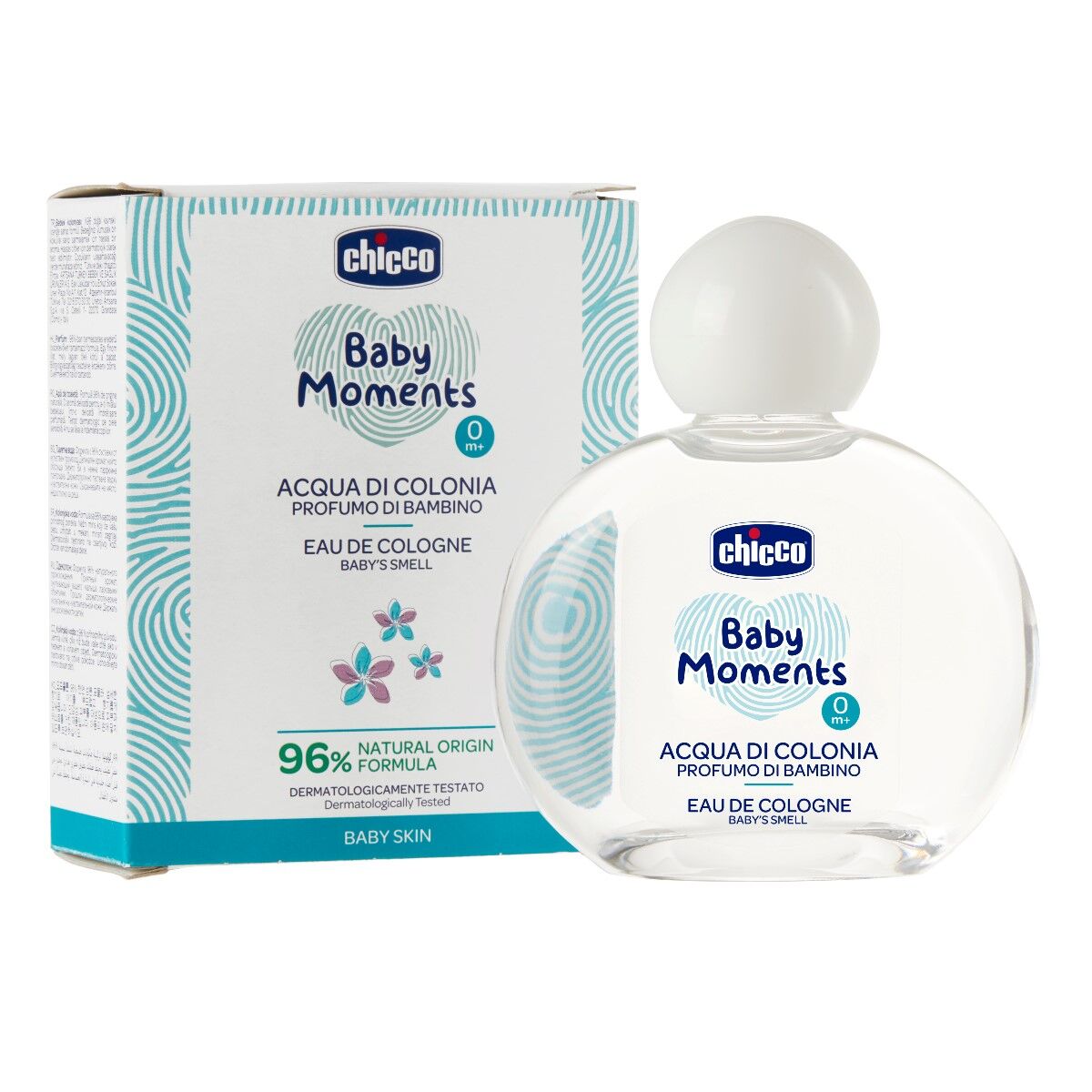 chicco Βρεφικό eau de cologne baby moments baby smell 100ml