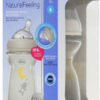 chicco Γυάλινο Μπιμπερό natural feeling Κατά των Κολικών με Θηλή Σιλικόνης για 0+ μηνών Γκρι 250ml chicco Γυάλινο Μπιμπερό natural feeling Κατά των Κολικών με Θηλή Σιλικόνης για 0+ μηνών Γκρι 250ml