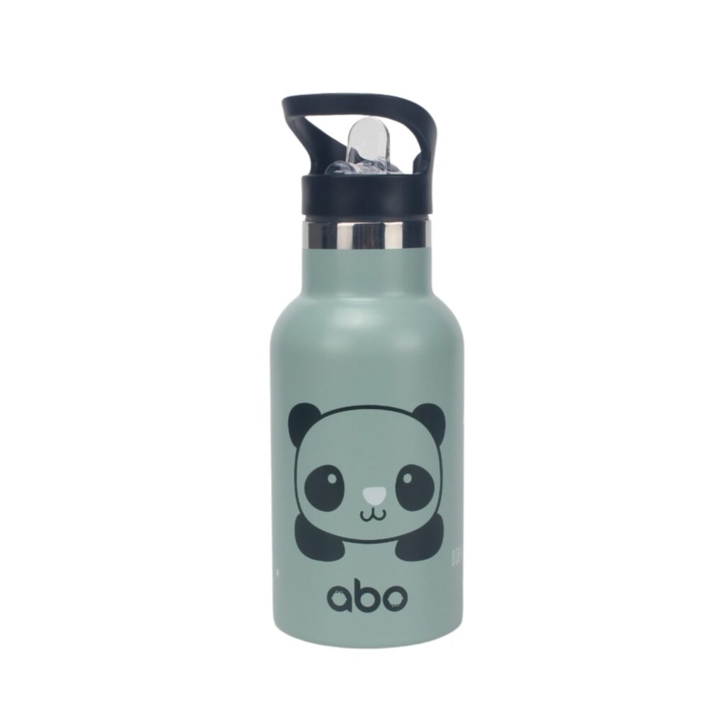 Παγούρι θερμός 350 ml με έξτρα πώμα abottle born to be pandastic