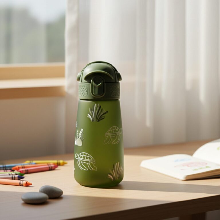 Πλαστικό Μπουκάλι Νερού tritan 350ml – in a fast world be a turtle abo