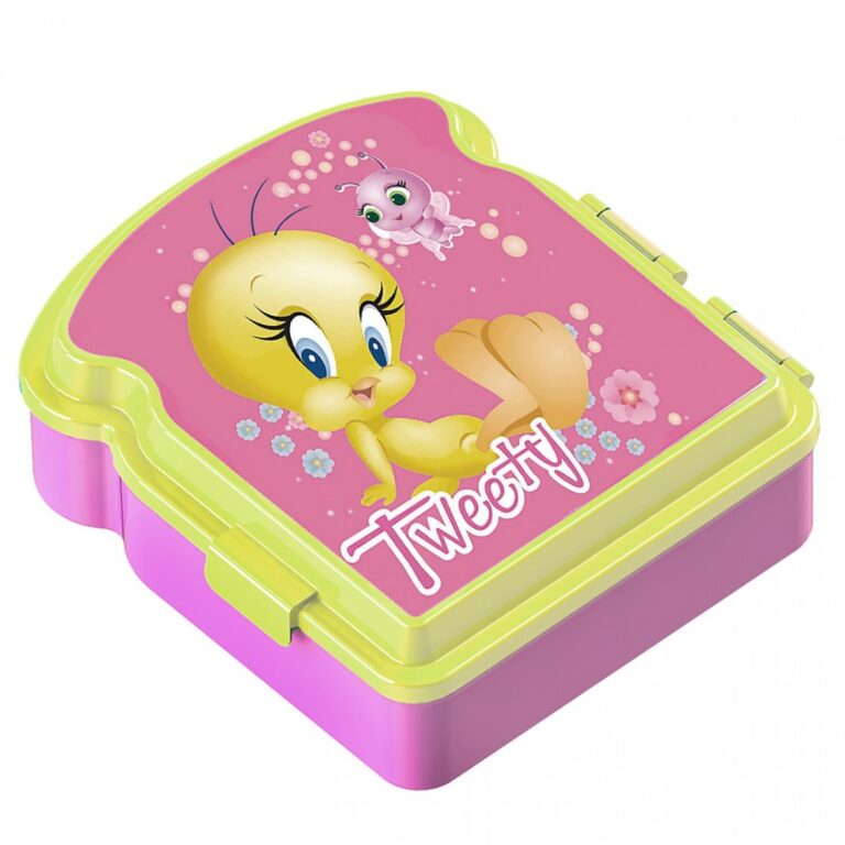 ΔΟΧΕΙΟ ΠΛΑΣΤΙΚΟ ΦΑΓΗΤΟΥ tweety 16.5x15x5.5cm