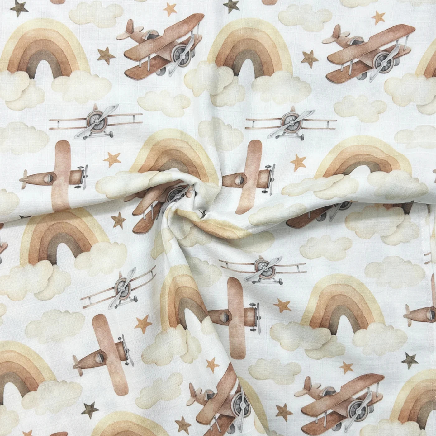Bunny Bebe Πάνες/Κουβερτάκια Μουσελίνα 2τμχ (120×120) 778-BOY